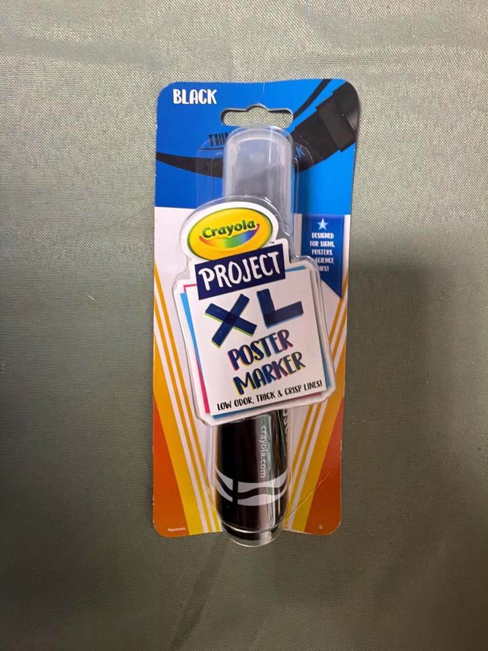 Crayola Project XL Poster Marker Black